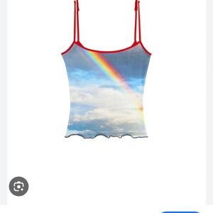 Rainbow Graphic tank